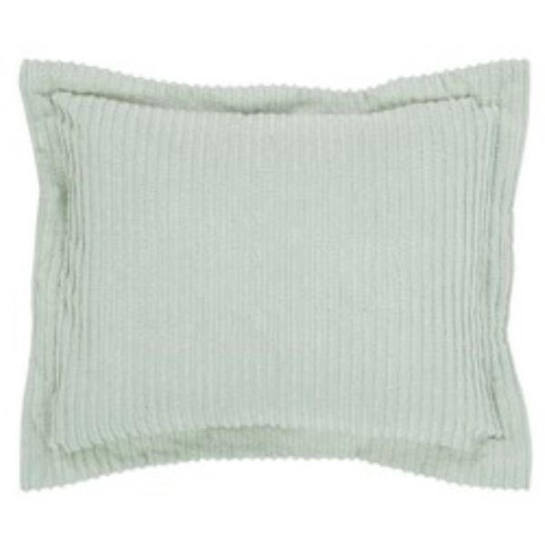Better Trends Jullian Cotton Pillow Sham, Sage - Standard Size - SHASP2127SA