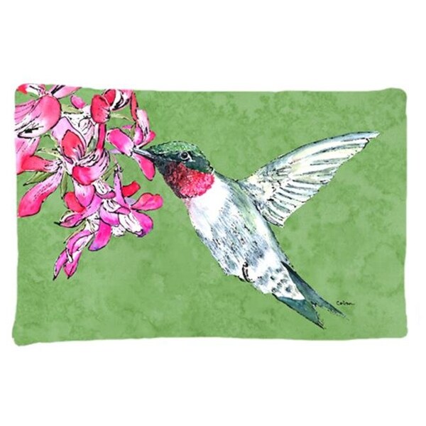 Carolines Treasures Carolines Treasures 8886PILLOWCASE 20.5 x 30 in. Hummingbird Moisture Wicking Fabric Standard Pillow Case - 8886PILLOWCASE
