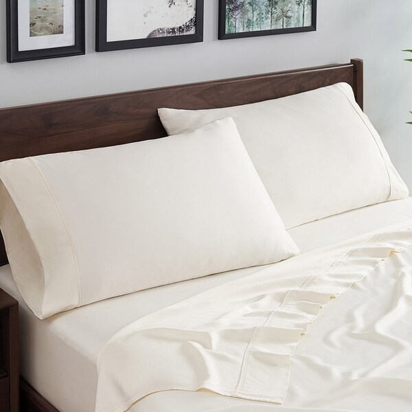 Monarch Brands Aston & Arden Bamboo - California King, Whisper White - P-SS-BBCALKG-WW