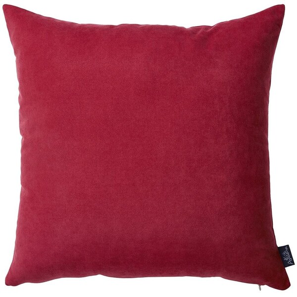 Homeroots Red Honey Decorative Throw Pillow Cover2 Piece 18 x 18 in. - 355423