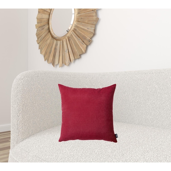 Homeroots Red Honey Decorative Throw Pillow Cover2 Piece 18 x 18 in. - 355423