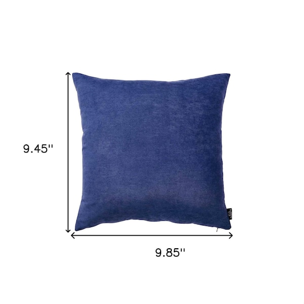 Homeroots Sapphire Blue Honey Decorative Throw Pillow Cover2 Piece 18 x 18 in. - 355264