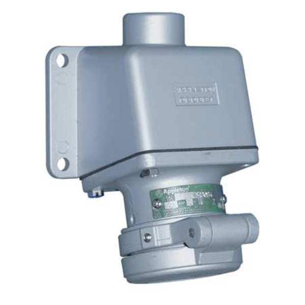Appleton Electric Receptacle, 30A, 3P, 2W, Alum, NEMA 3, 3R, 4, 4X - ADRE3023-100