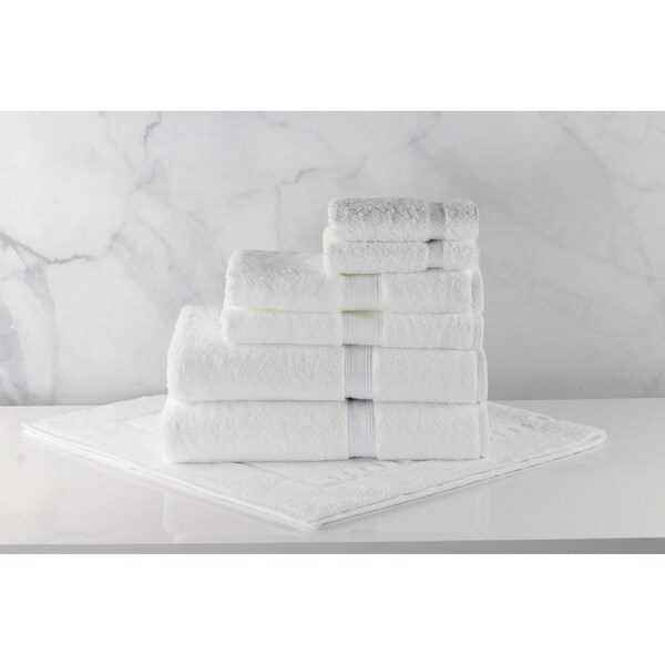 1888 Mills BATH SHEET 35X70 WHITE PIMA, 12PK - S555-U-WHT-1-MAGN