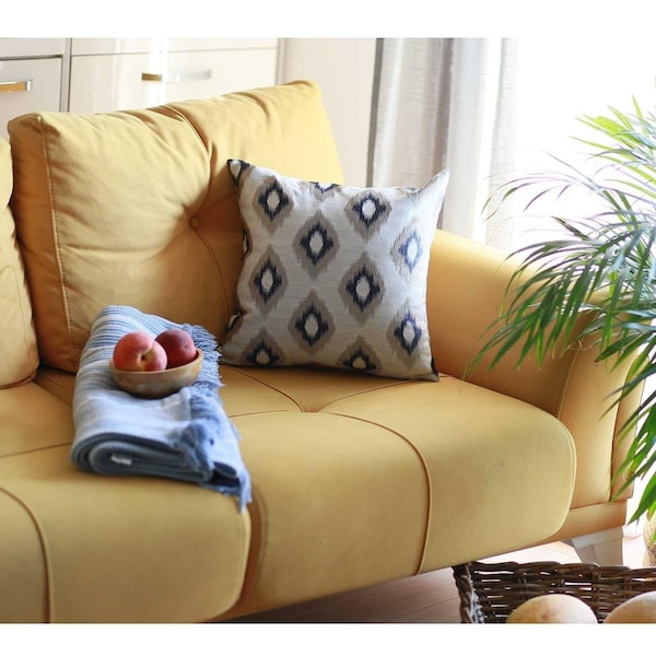 Homeroots 17 x 17 in. Jacquard Chic Decorative Throw Pillow Cover - 355618
