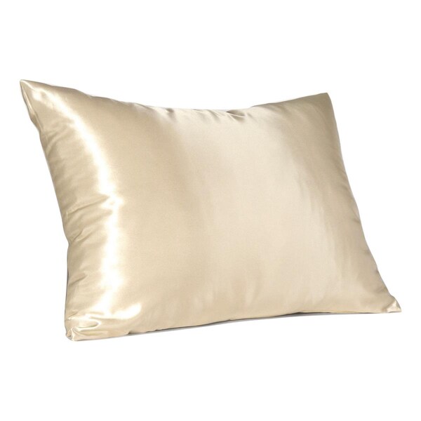 Sweet Dreams Satin Pillowcase with Hidden Zipper Standard - Ivory - 4100SIVO