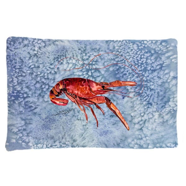 Carolines Treasures 20.5 x 30 in. Crawfish Moisture Wicking Fabric Standard Pillow Case - 8231PILLOWCASE