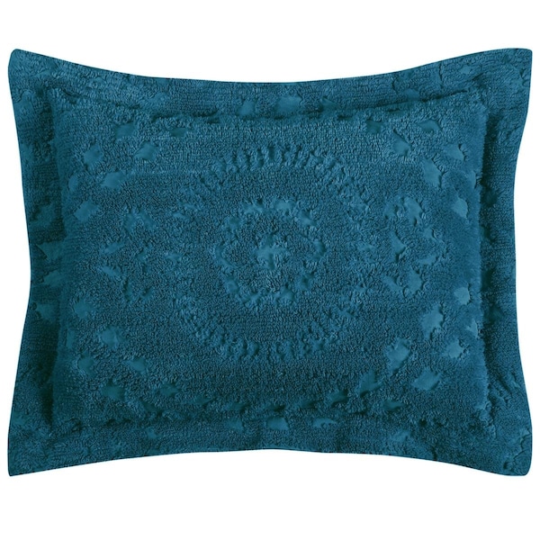Convenience Concepts Rio Cotton Pillow Sham, Teal - Standard Size - HI1867845