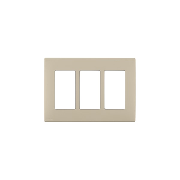 Leviton WALLPLATES RENU 3 GANG WLPLT NAVAJO SAND - REWP3-NS