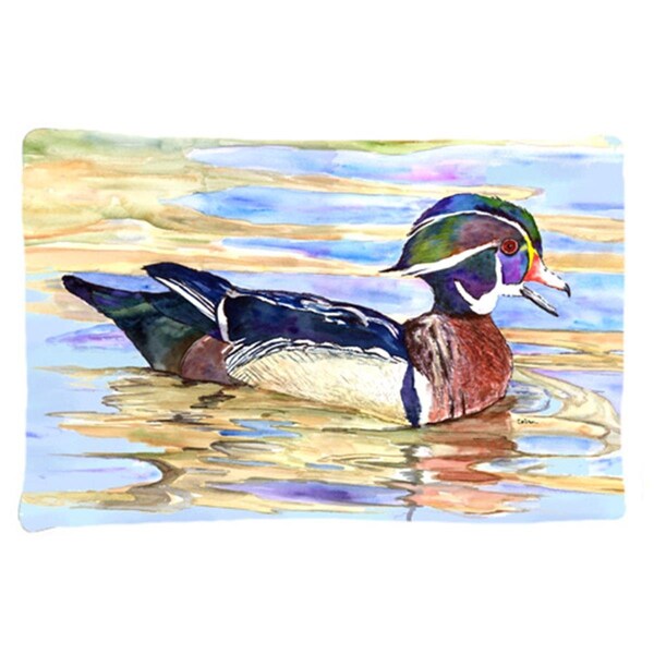 Carolines Treasures 20.5 x 30 in. Wood Duck Moisture Wicking Fabric Standard Pillow Case - 8831PILLOWCASE