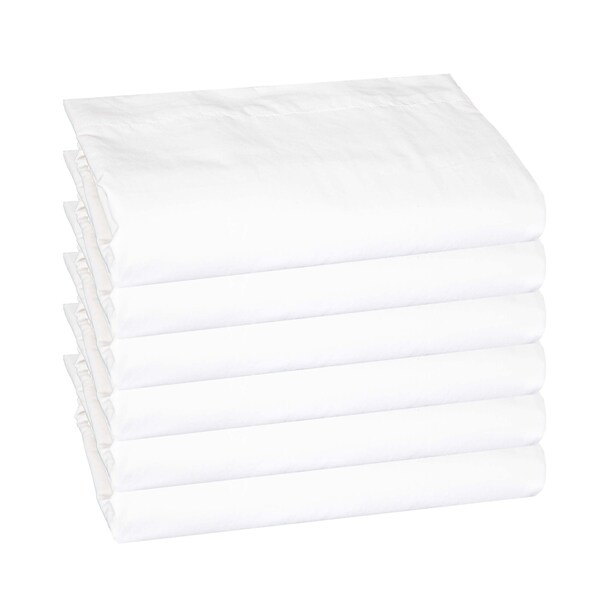 Monarch Brands Lulworth T180 Flat Bed Sheets, Twin, 24PK - T180-66104-CS