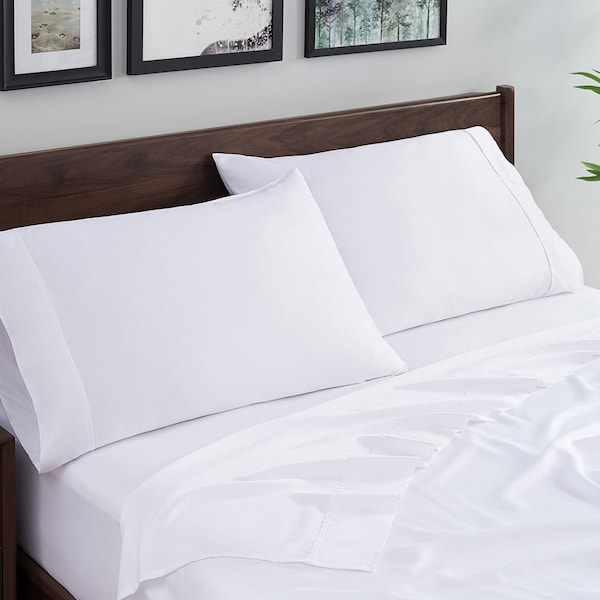 Monarch Brands Aston & Arden Bamboo - California King, White - P-SS-BBCALKG-WH