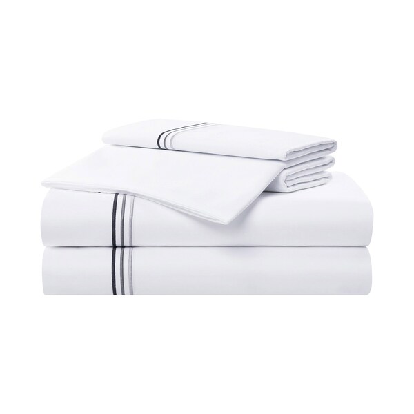 Monarch Brands Aston & Arden Sateen - California King, Charcoal - P-SS-T600-CK-CH
