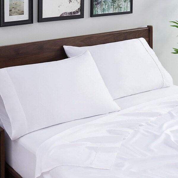 Monarch Brands Aston & Arden Bamboo - King, White - P-SS-BBKG-WH