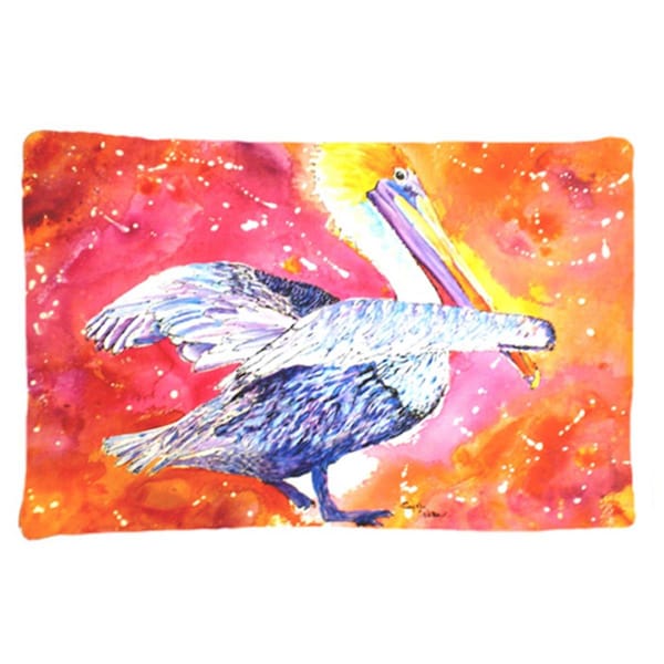 Carolines Treasures 20.5 x 30 in. Pelican Moisture Wicking Fabric Standard Pillow Case - 8360PILLOWCASE