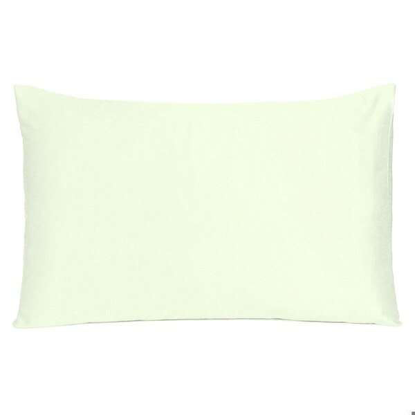 Homeroots 20 x 40 in. Ivory Dreamy Silky Satin King Size Pillowcases - 387854