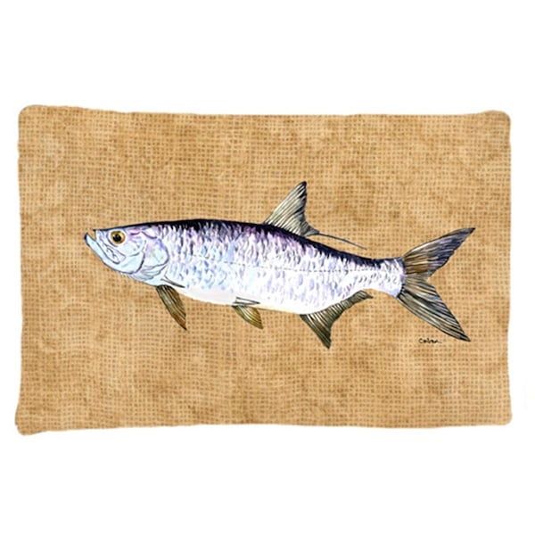 Carolines Treasures 20.5 x 30 in. Tarpon Moisture Wicking Fabric Standard Pillow Case - 8804PILLOWCASE