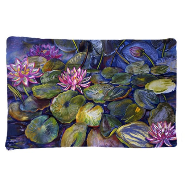 Jensendistributionservices Waterlilies by Neil Drury Fabric Standard Pillowcase - MI2213840