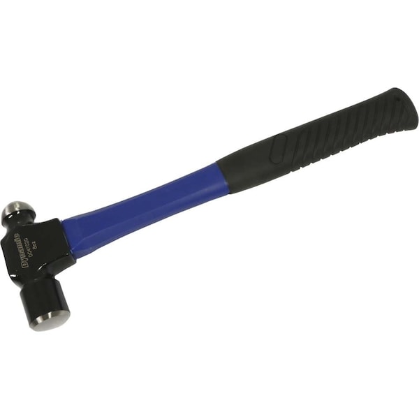 Dynamic Tools 8oz Ball Pein Hammer, Fiberglass Handle - D041020