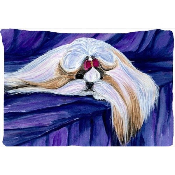 Carolines Treasures Carolines Treasures SS8605PILLOWCASE 20.5 x 30 in. Shih Tzu Moisture Wicking Fabric Standard Pillowcase - SS8605PILLOWCASE