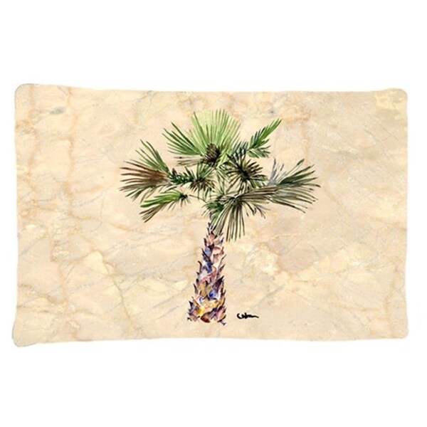 Carolines Treasures Carolines Treasures 8480PILLOWCASE 20.5 x 30 in. Palm Tree Moisture Wicking Fabric Standard Pillow Case - 8480PILLOWCASE