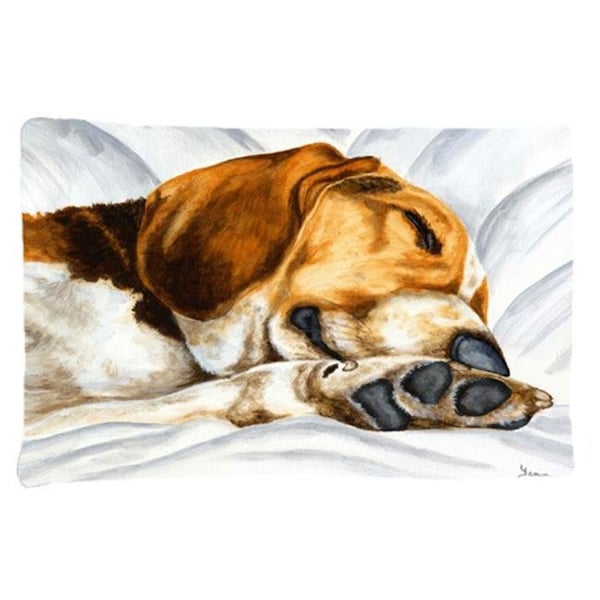 Carolines Treasures Carolines Treasures AMB1076PILLOWCASE Beagle Bliss Fabric Standard Pillowcase - AMB1076PILLOWCASE