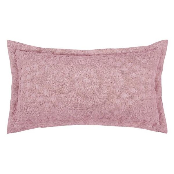 Better Trends Better Trends SHR2036PI Rio Cotton Pillow Sham; Pink - King Size - SHR2036PI