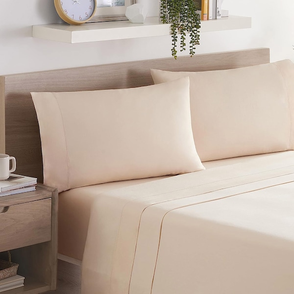 Monarch Brands Aston & Arden Linacel - Queen, Beige - P-SS-LNQN-BG