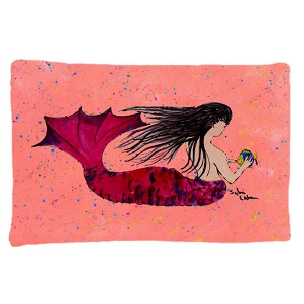 Carolines Treasures Carolines Treasures 8338PILLOWCASE 20.5 x 30 in. Mermaid Moisture Wicking Fabric Standard Pillow Case - 8338PILLOWCASE