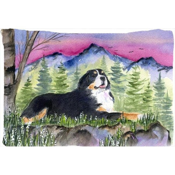 Carolines Treasures Carolines Treasures SS8332PILLOWCASE 20.5 x 30 in. Bernese Mountain Dog Moisture Wicking Fabric Standard Pillowcase - SS8332PILLOWCASE