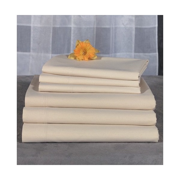 1888 Mills FLAT SHEET 66X104, TWIN, BONE, 12PK - N166104BON-1-LT00