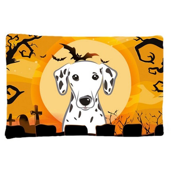 Carolines Treasures Halloween Dalmatian Fabric Standard Pillowcase - BB1768PILLOWCASE