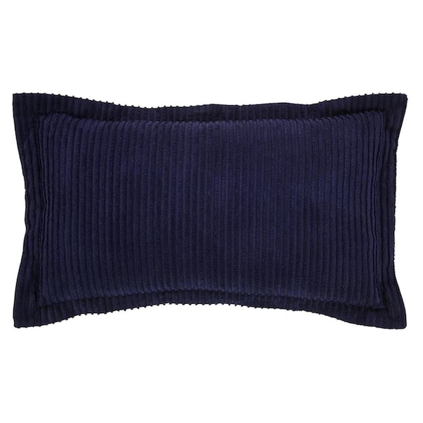 Convenience Concepts Cotton Tufted Unique Luxurious Sham, Navy - King Size - HI2635511