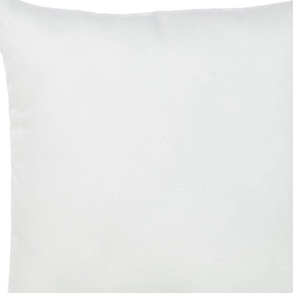 Homeroots White Honey Decorative Throw Pillow Cover2 Piece 18 x 18 in. - 355368