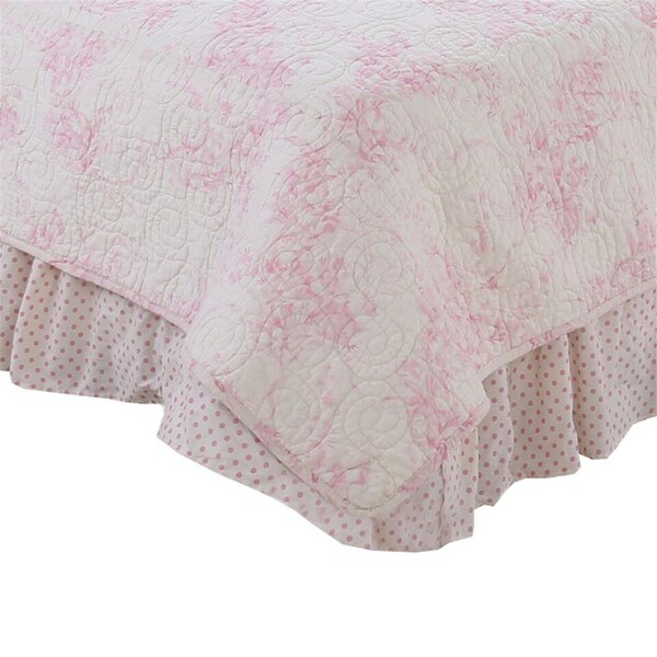 Convenience Concepts Heaven Sent Girl Twin Bed Skirt - HI258285