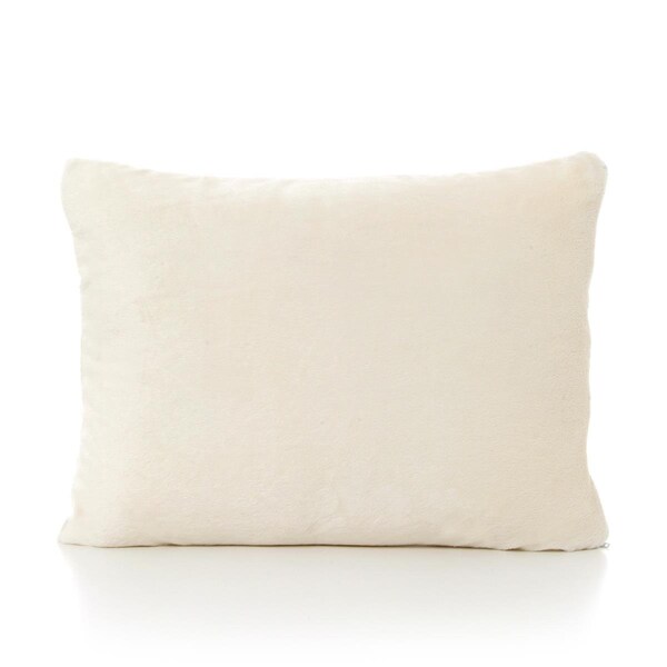He-Man PL-MFPTOW-06 Memory Foam Toddler Pillow with Free Pillow Case, Cream - PL-MFPTOW-06C
