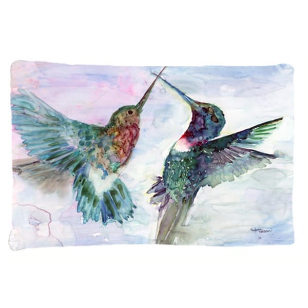 Carolines Treasures Hummingbird Combat Fabric Standard Pillowcase - 8968PILLOWCASE