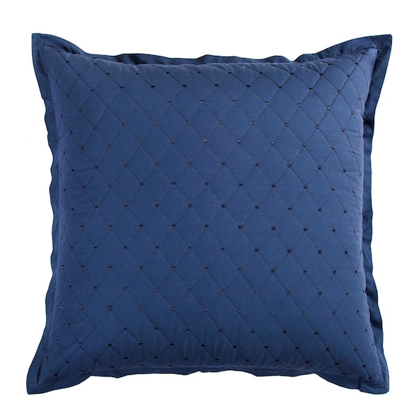 Yls Trellis Quilted European Pilllow Sham - Y00305