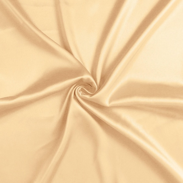 Homeroots 20 x 40 in. Pale Peach Dreamy Silky Satin King Size Pillowcases - 387846