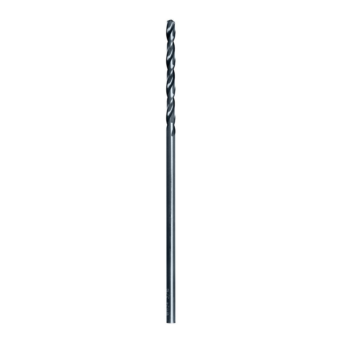Broca para taladro de longitud extendida en óxido negro Hercules de 3/16 pulg. x 6 pulg. - 56132