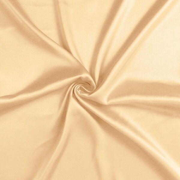 Homeroots 20 x 26 in. Pale Peach Dreamy Silky Satin Standard Size Pillowcases - 387873