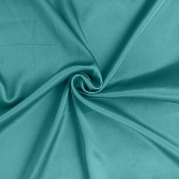 Homeroots 20 x 26 in. Teal Dreamy Silky Satin Standard Size Pillowcases - 387881