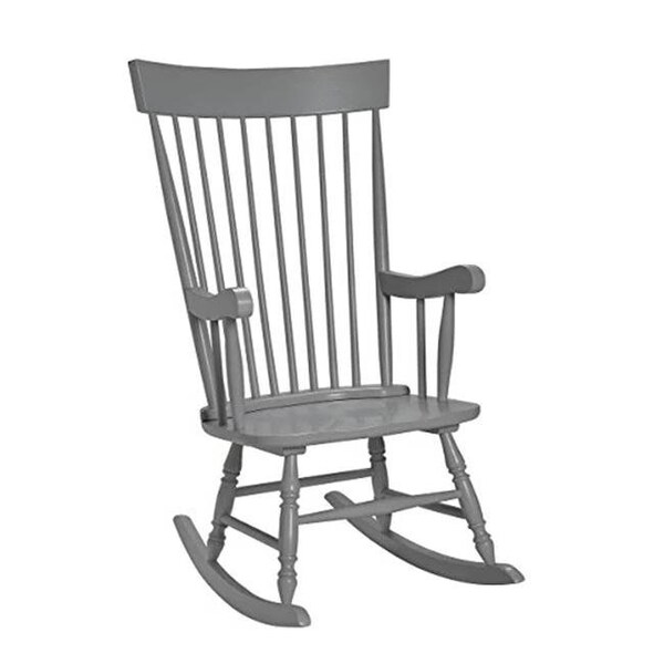 Gift Mark Gift Mark 4300GY Adult Rocking Chair; Grey - 4300GY