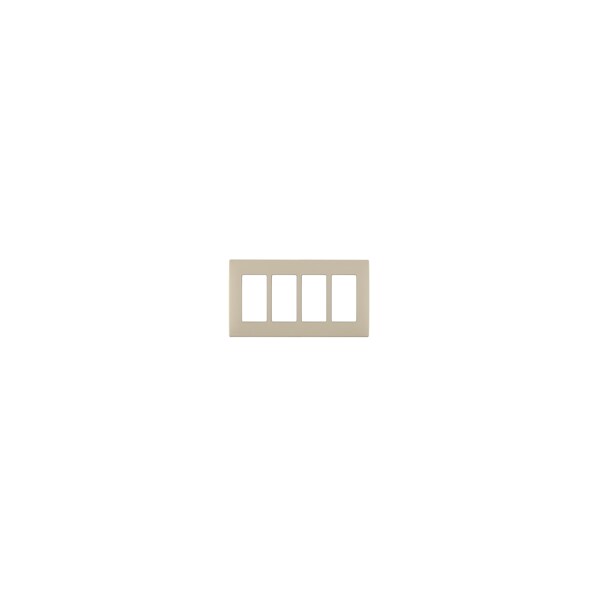 Leviton WALLPLATES RENU 4 GANG WLPLT NAVAJO SAND - REWP4-NS