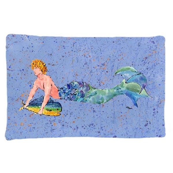 Carolines Treasures Carolines Treasures 8347PILLOWCASE 20.5 x 30 in. Merman Moisture Wicking Fabric Standard Pillow Case - 8347PILLOWCASE