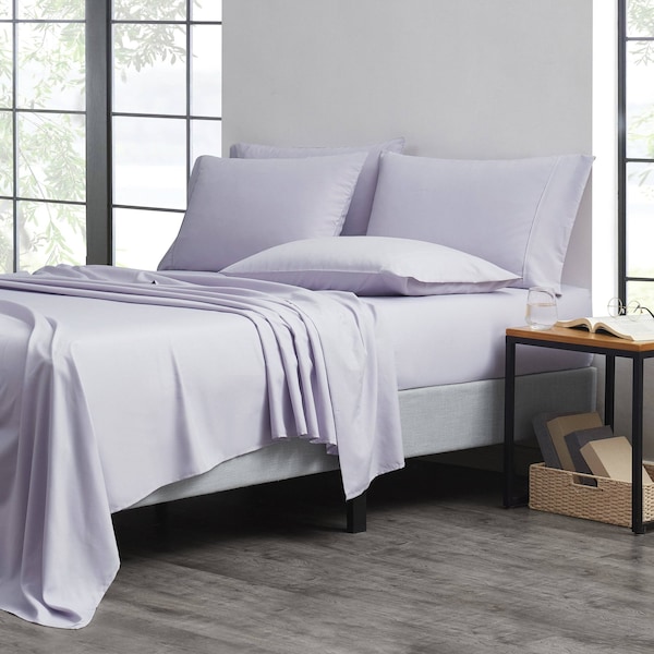 Bamboo Comfort Bamboo 6-Piece Luxury Sheet Set - Twin - Lilac - 1300TWLIL