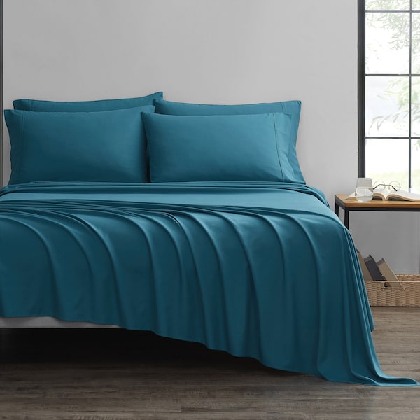 Bamboo Comfort Bamboo 6-Piece Luxury Sheet Set - King - Teal - 1300KGTL