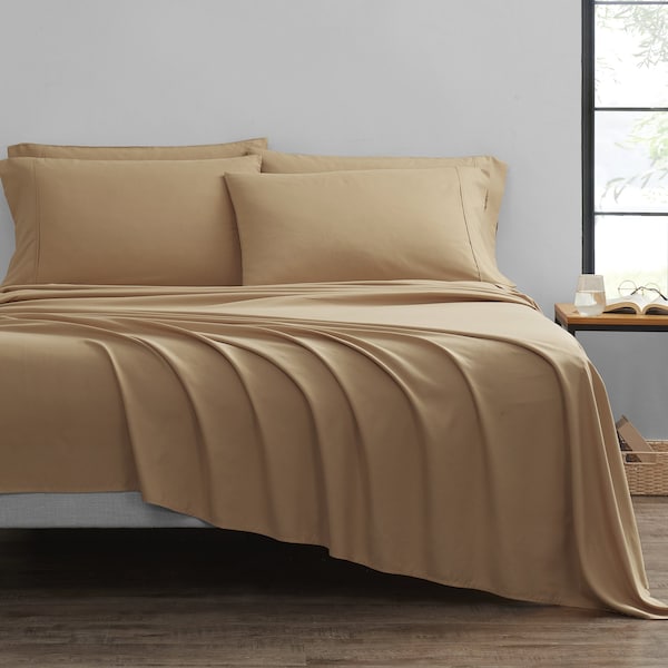 Bamboo Comfort Bamboo 6-Piece Luxury Sheet Set - Twin - Gold - 1300TWGD