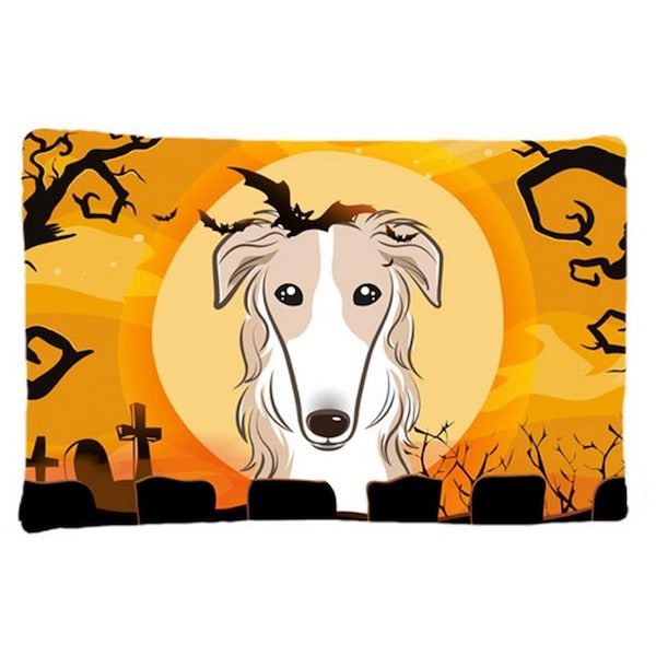 Micasa Halloween Borzoi Fabric Standard Pillowcase - MI754735