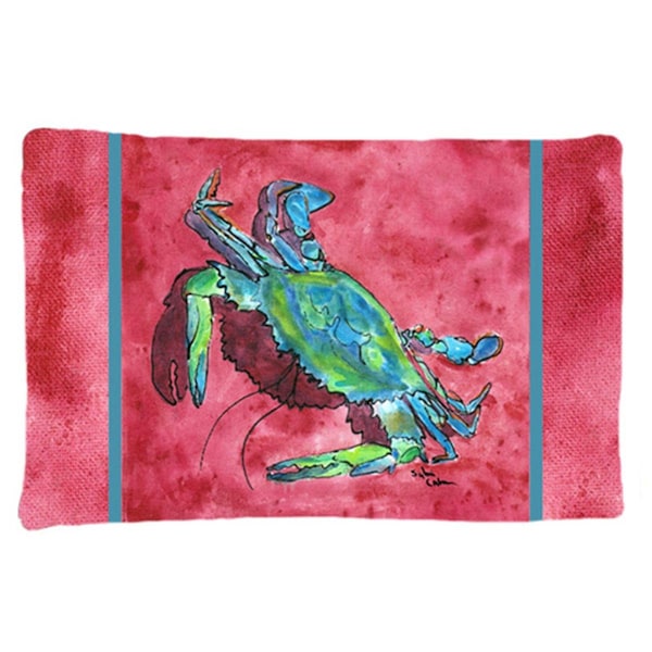 Carolines Treasures 20.5 x 30 in. Crab Moisture Wicking Fabric Standard Pillow Case - 8379PILLOWCASE